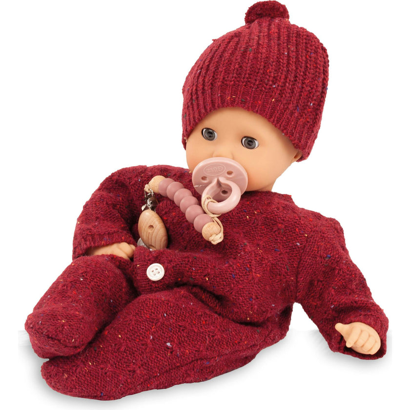 Gotz Muffin Baby “Jubilee” 13" Soft‑Body Baby Doll with Brown Sleeping Eyes