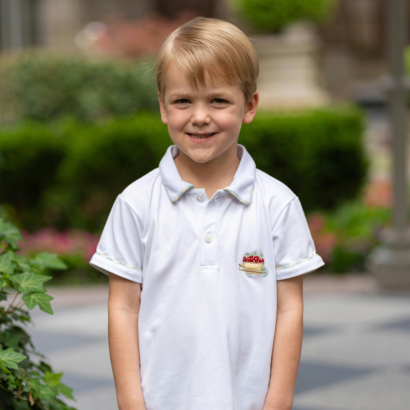 William Boy Polo Set - Green Gingham