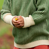 Garden Green Knitted Snuggly Jumper, Green