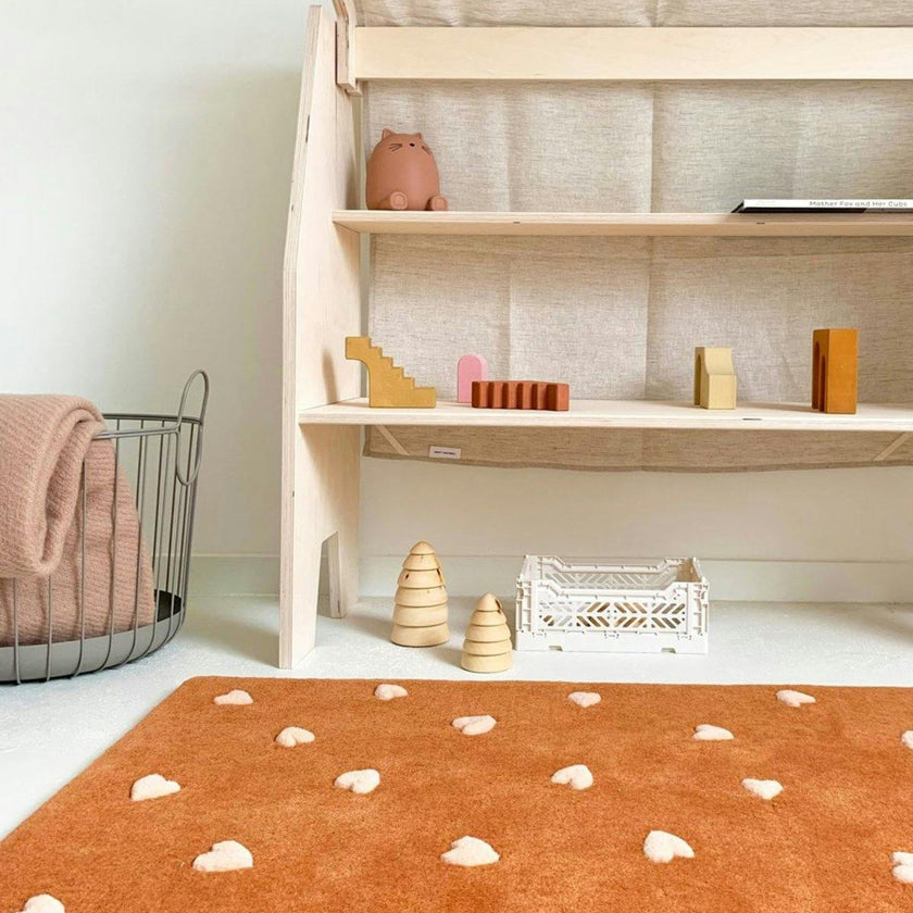 Round Hearts Rug