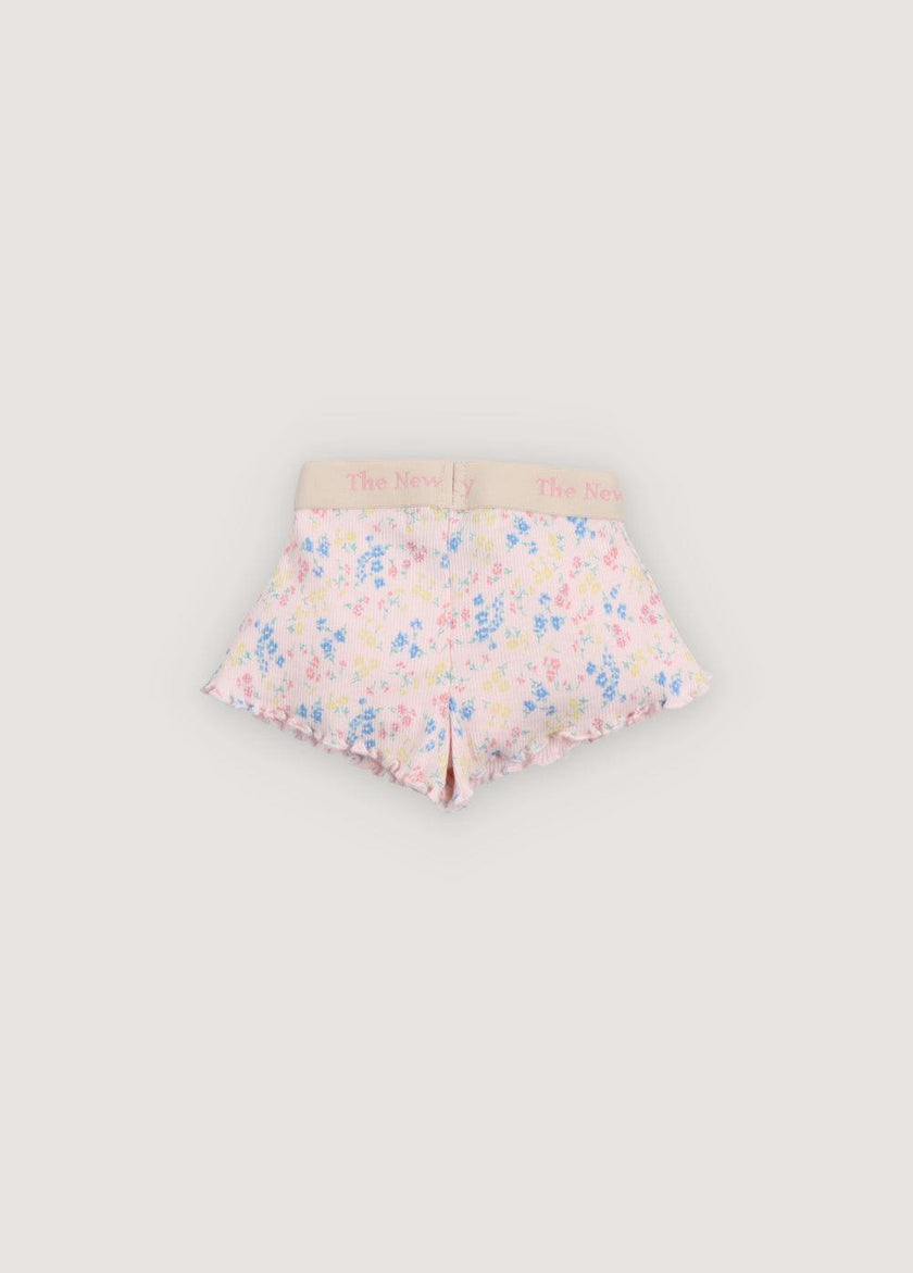 Tns Rib Baby Short Sabina Print