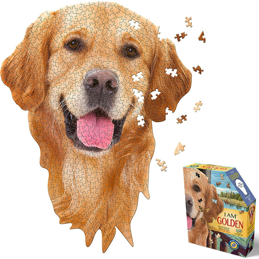 Madd Capp: I Am Golden - 550 Piece Puzzle - Shaped Animal Jigsaw