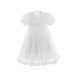 White Lace Lined Bailey Dress