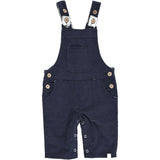 HARRISON Navy cord overalls