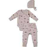 Organic Kimono Onesie & Pants Set