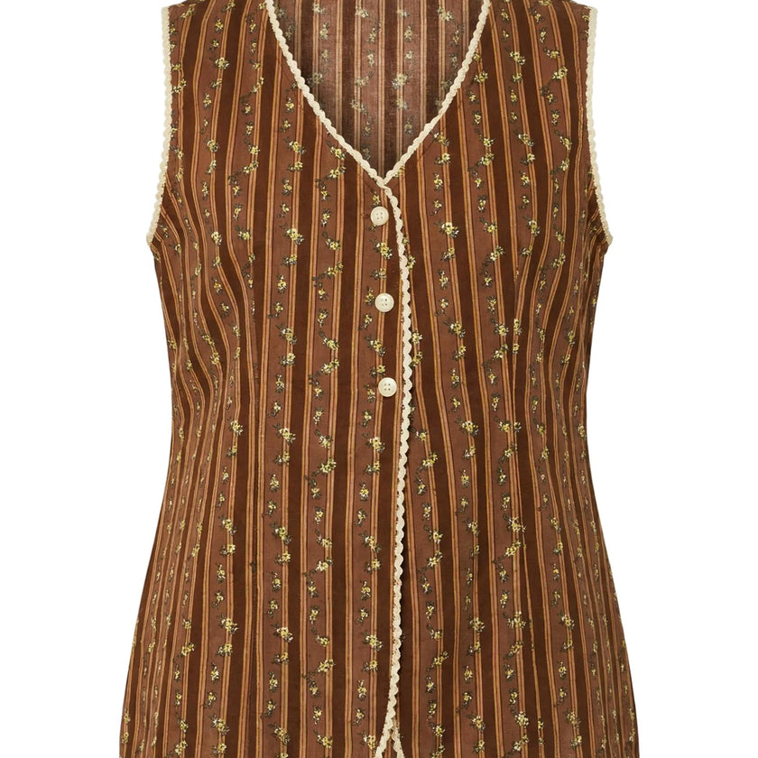 Alexa Top, Fresh Garden Floral