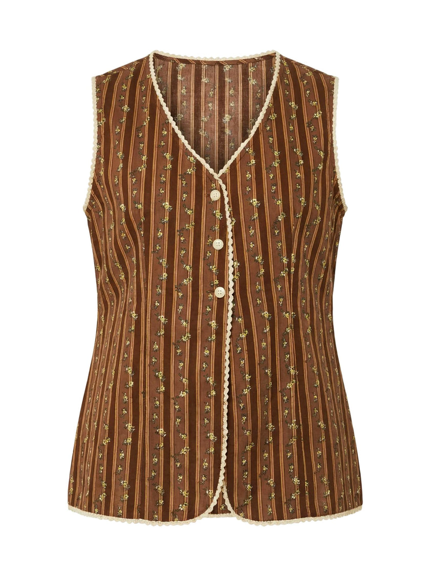 Alexa Top, Fresh Garden Floral