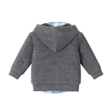 Infant 3-Piece Hooded Cardigan & Cord Set