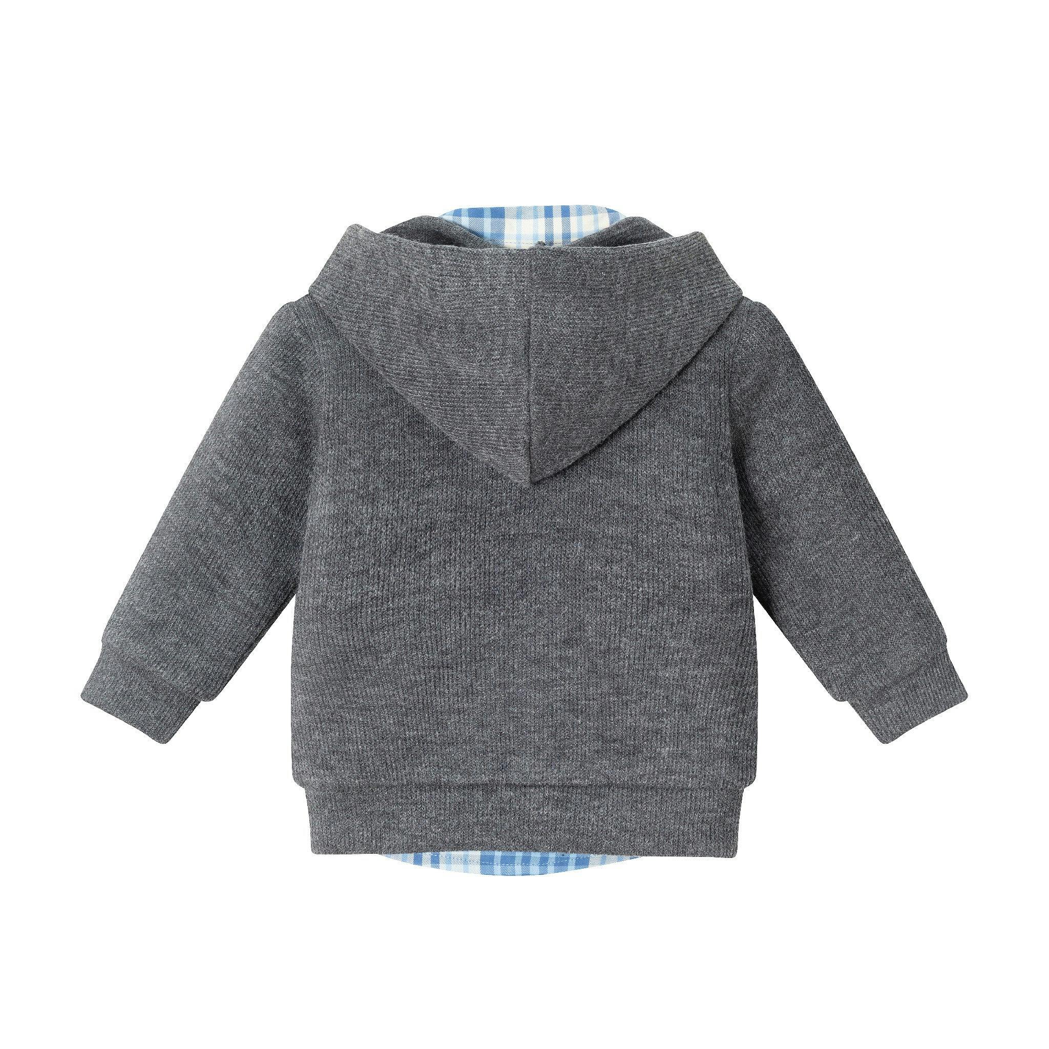 Infant 3-Piece Hooded Cardigan & Cord Set