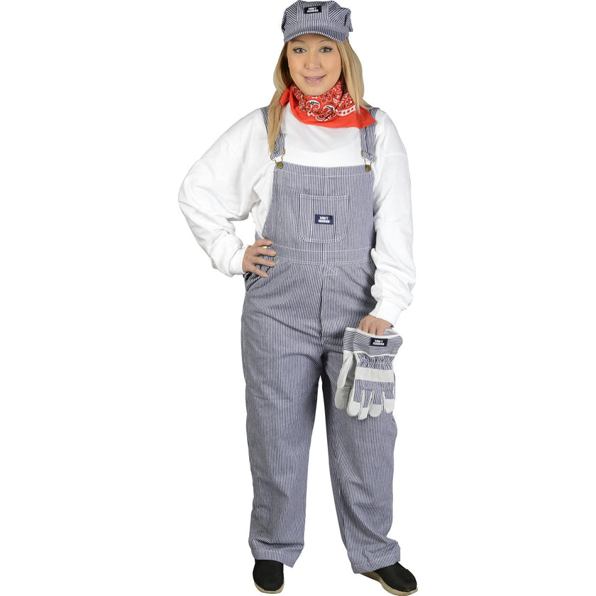 Adult Train Engineer w/Cap, Stripes