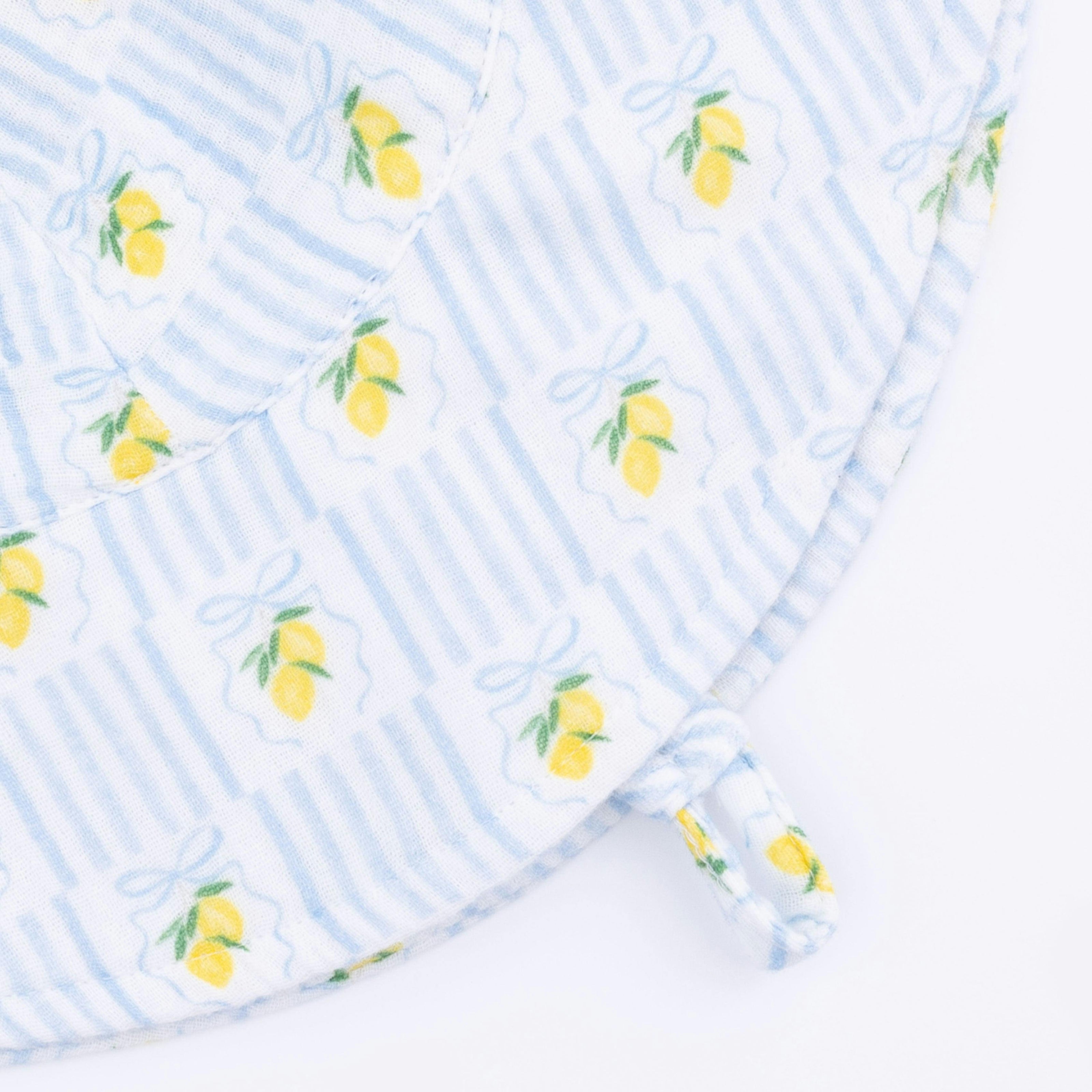 Lovely Lemons - Wide Brim Sun Hat