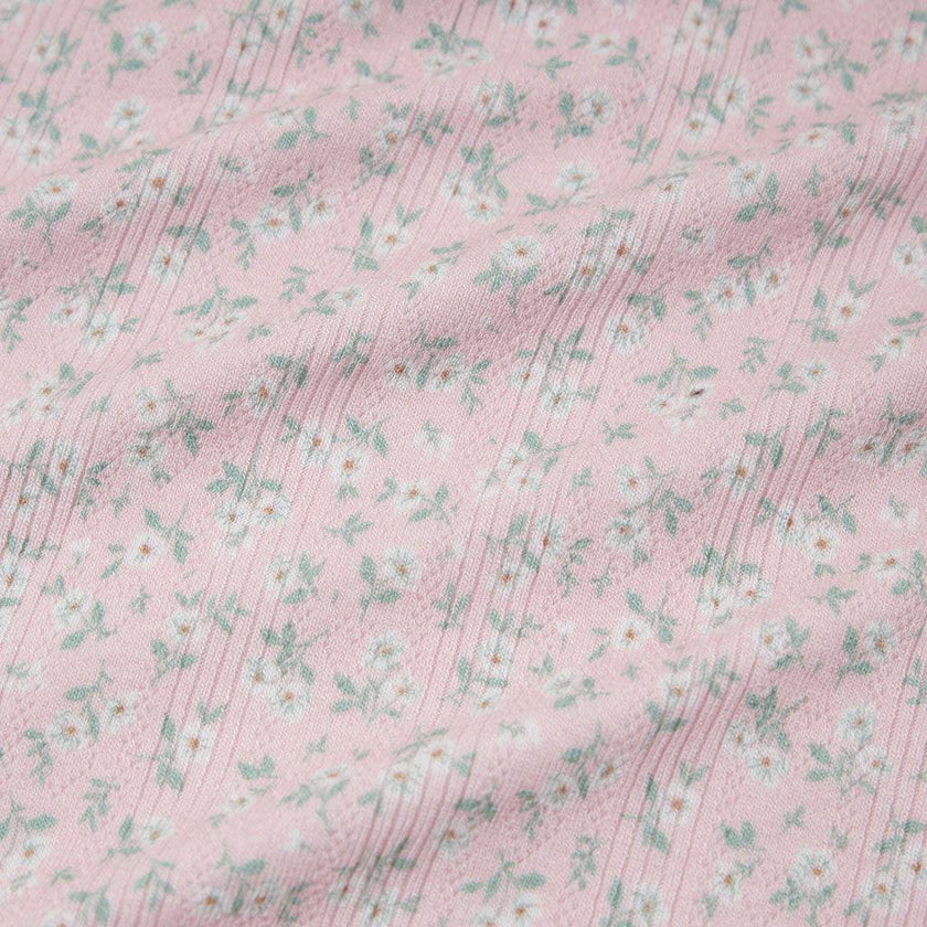 Andina Rose Pointelle Pajama Set