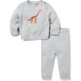 Baby Heart Matching Sweater Set