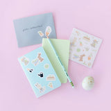 Bunnies In The Garden Sticker Set