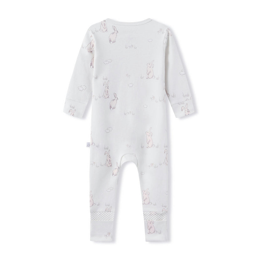 Organic Cotton Magnetic Footie Pajama - Petits Rêveurs
