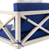 Nunzio 4-Piece Outdoor Set with Accent Pillows