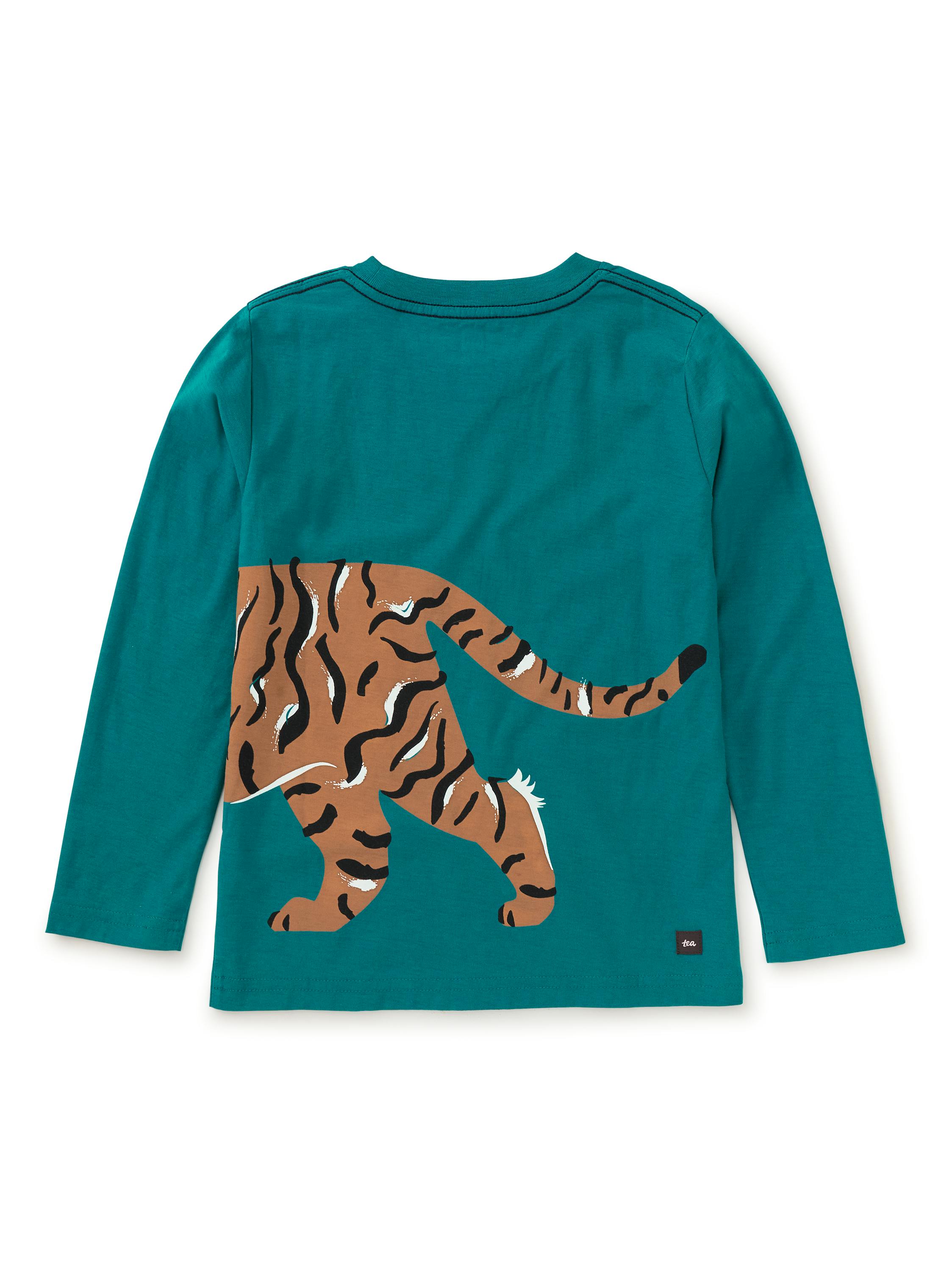 Tiger Prowl Double-Sided Tee, Scuba