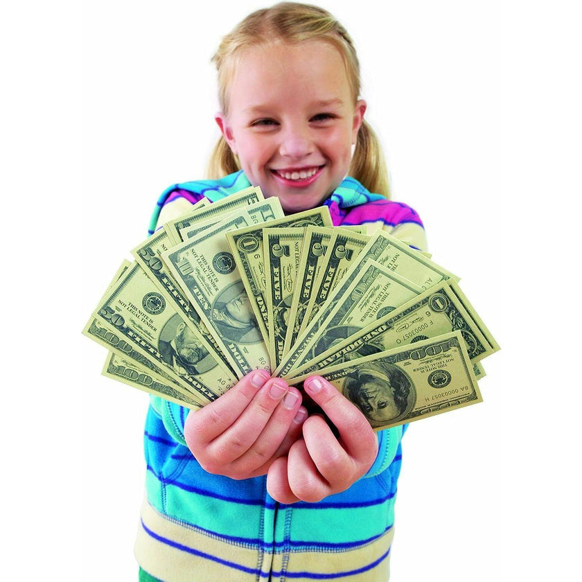 Play Money — Coins & Bills Deluxe Tray