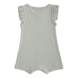 Green Sage Ruffle Modal Shortie
