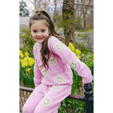 Pinky Fuzzy Smiley Emoji  Set