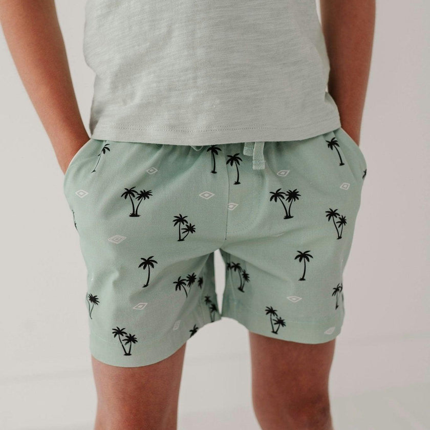 Boy's Twill Beach Shorts