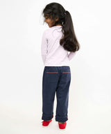 Bowie Pant, Navy with Red Drawcord