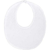 Basket Weave Baby Bib