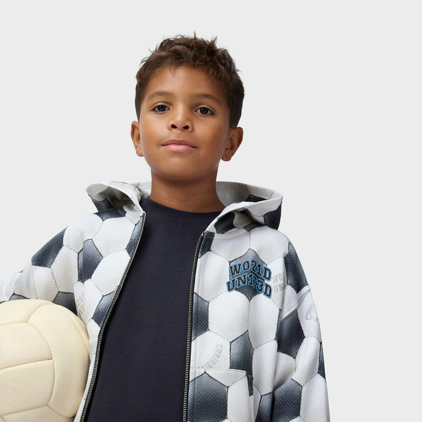 Gray Mazz Football Moon Hoodie