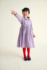 Smocked Girls Dress Frida