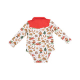 Cowboy Christmas - Long Sleeve Cowboy Bodysuit