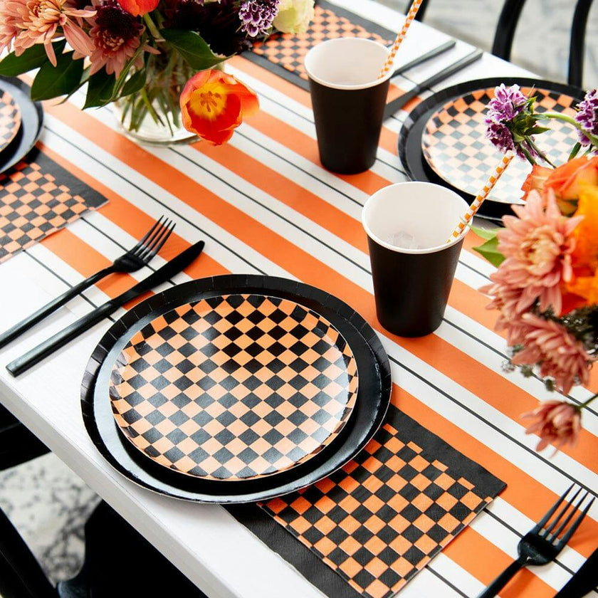 Check It! Halloween Dinner Plates