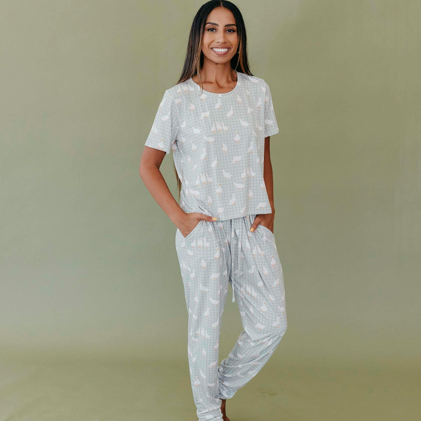 Women's Short Sleeve Pajamas - Baker
