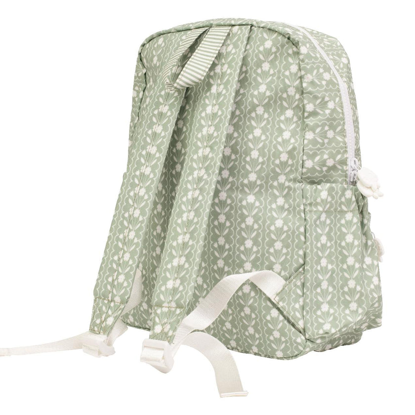 The Backpack in Sage Floral