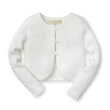 Cropped Curved Hem Cardigan - Baby