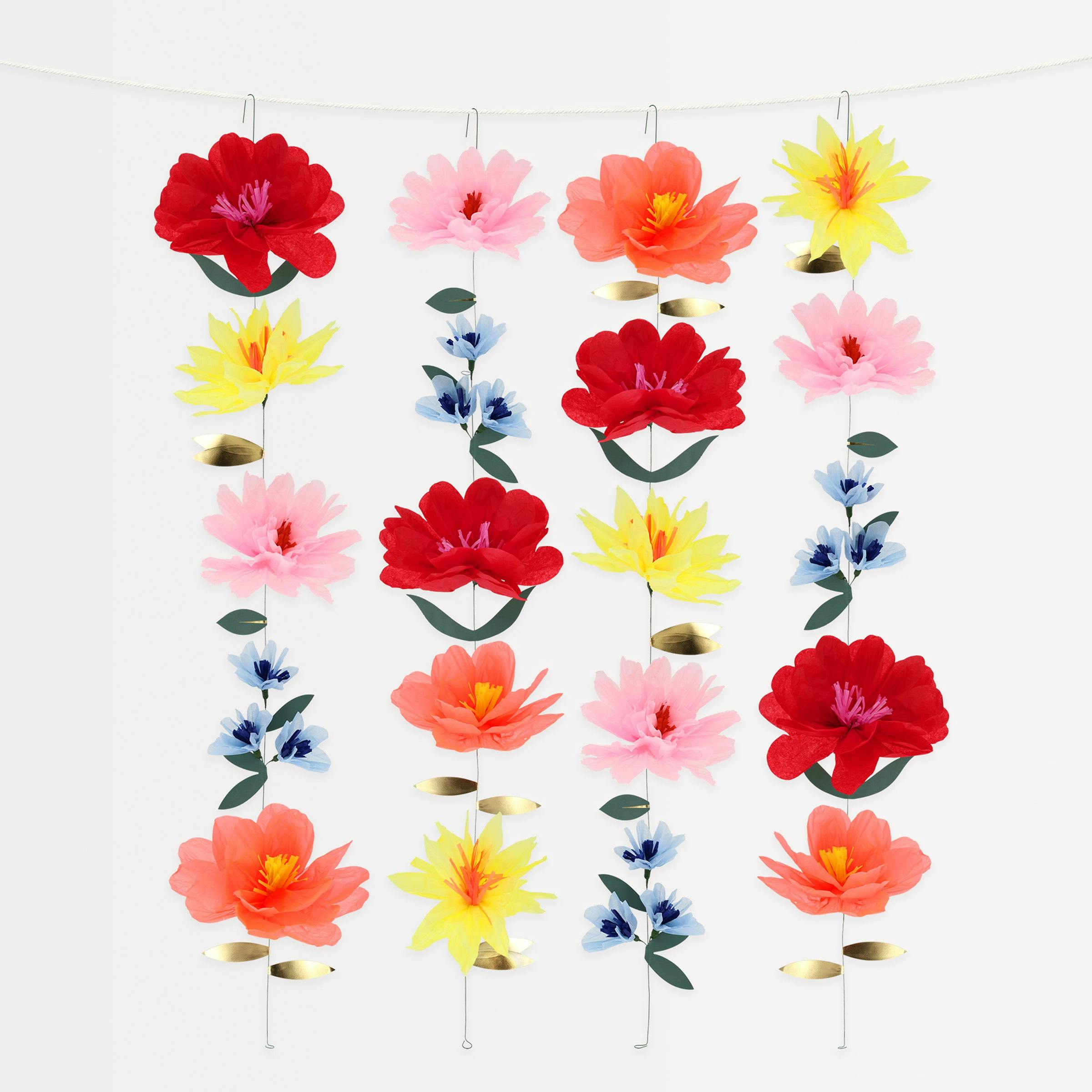Bright Flower Wall