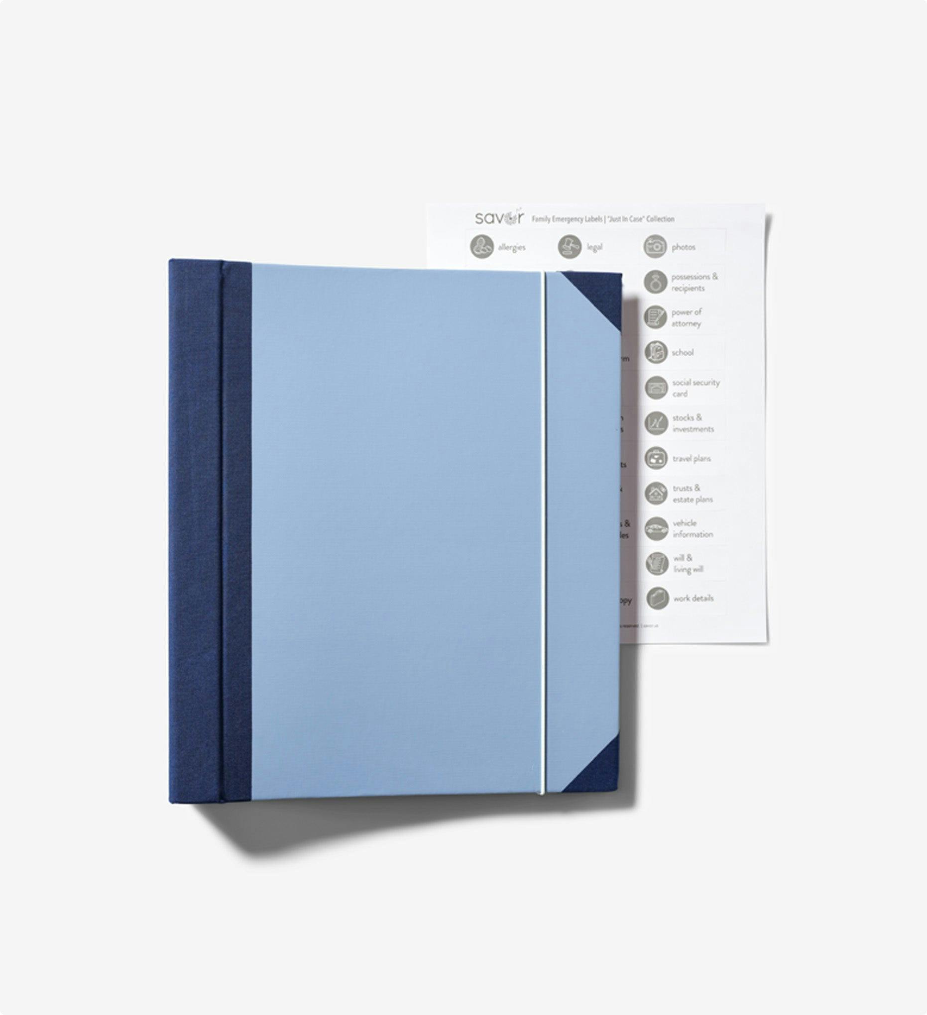 The Folio® In Case I Go Missing Binder