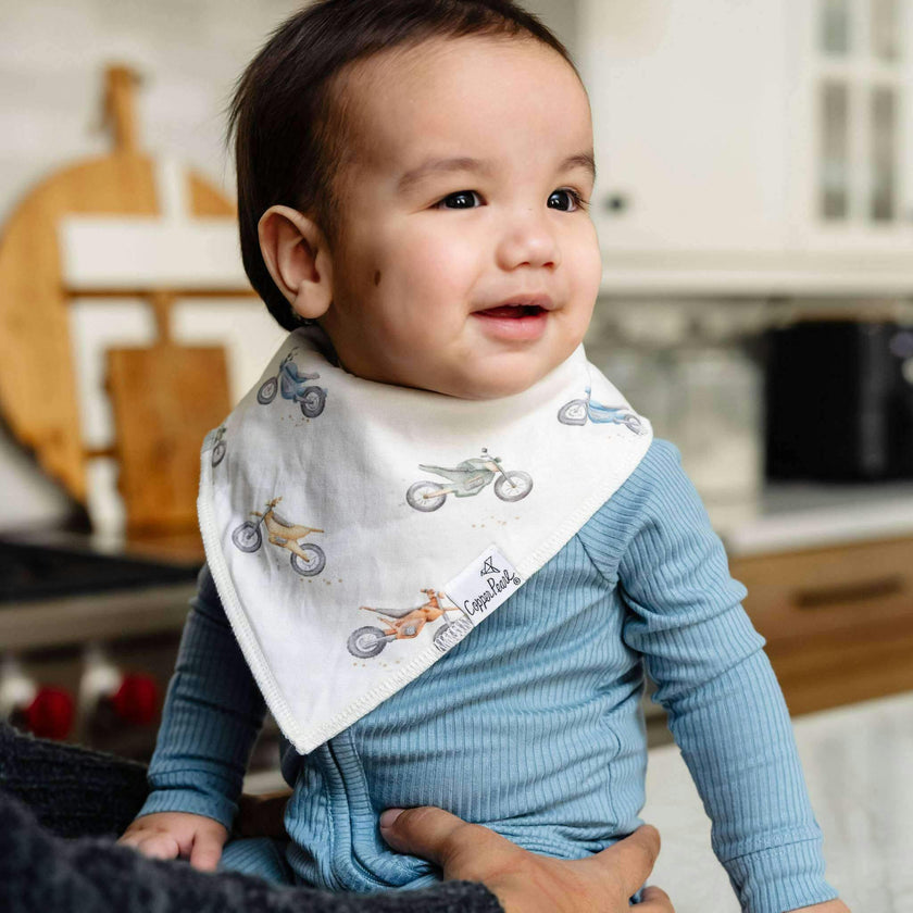 4 Pack Baby Bandana Bibs - Ryder