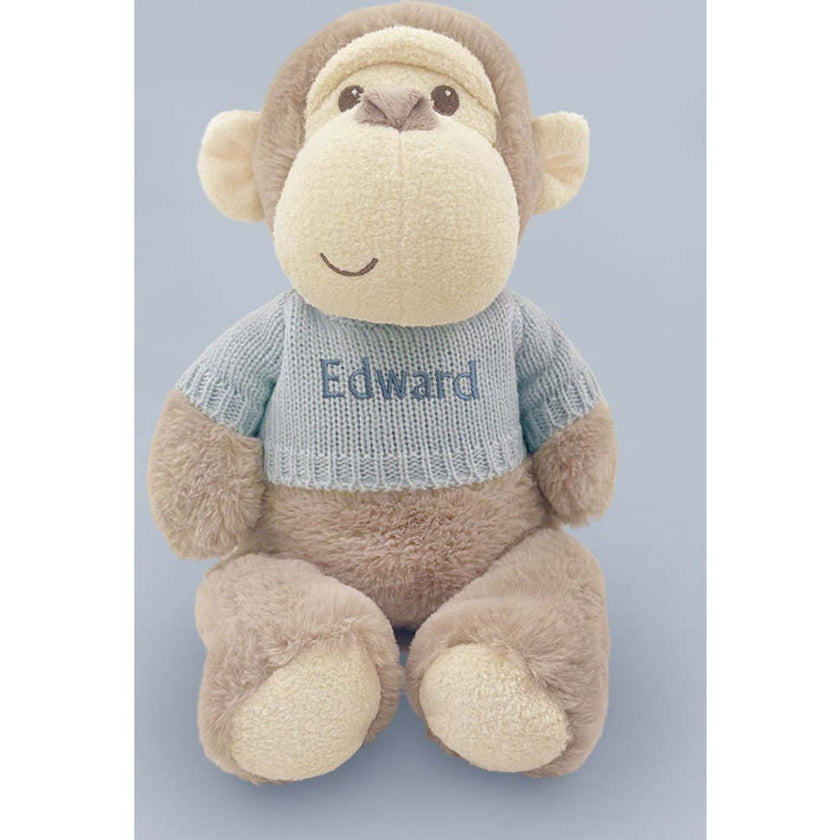 Personalized Morris Soft Toy With Snuggle Wrap