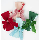 Velvet Napkin Bow Napkin Rings
