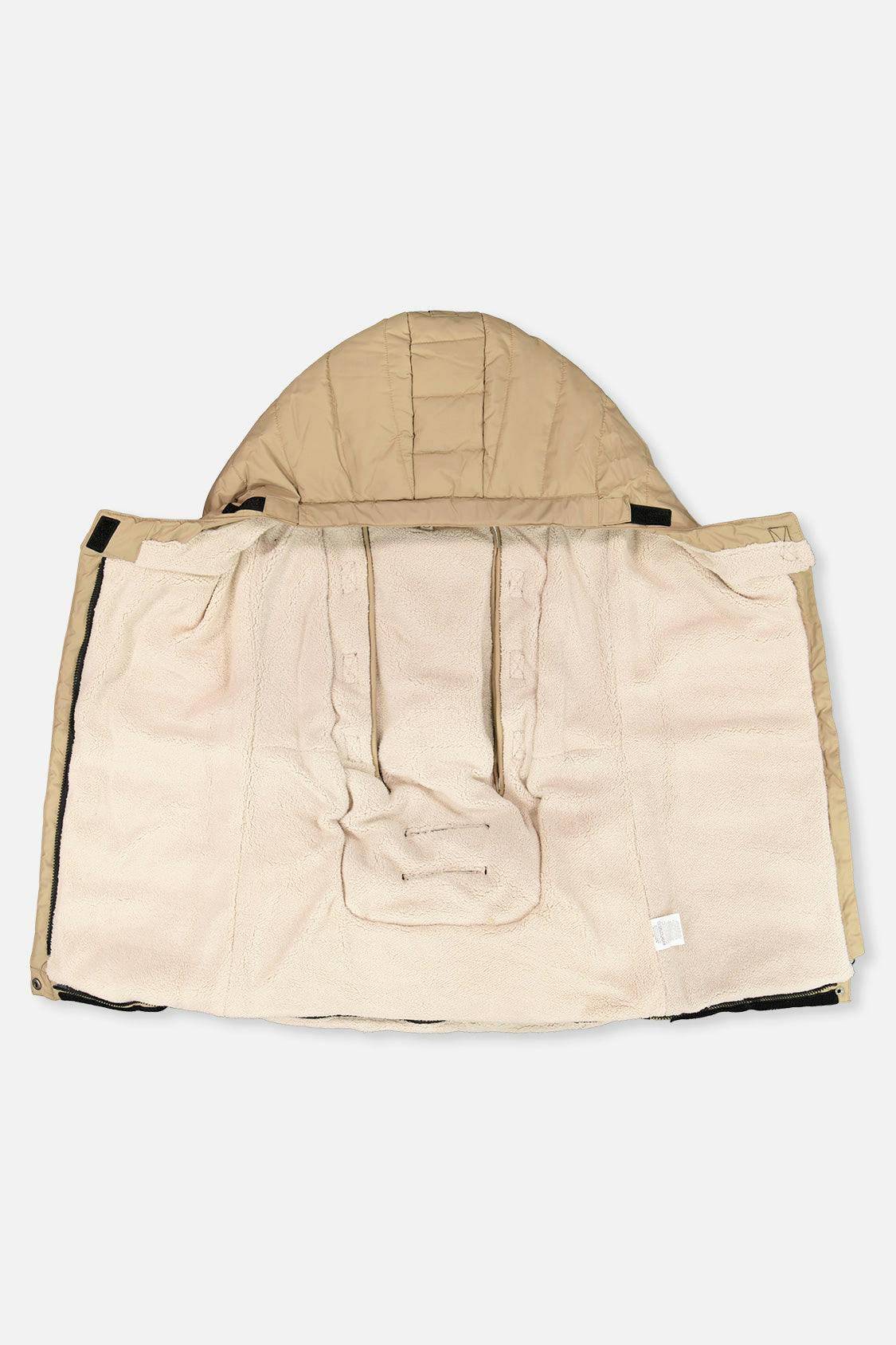 Evolutive Footmuff For Car Seats and Strollers Taupe