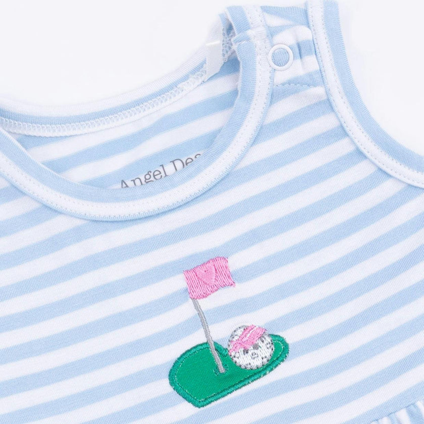 Striped Golf - Tank Bodysuit Dress