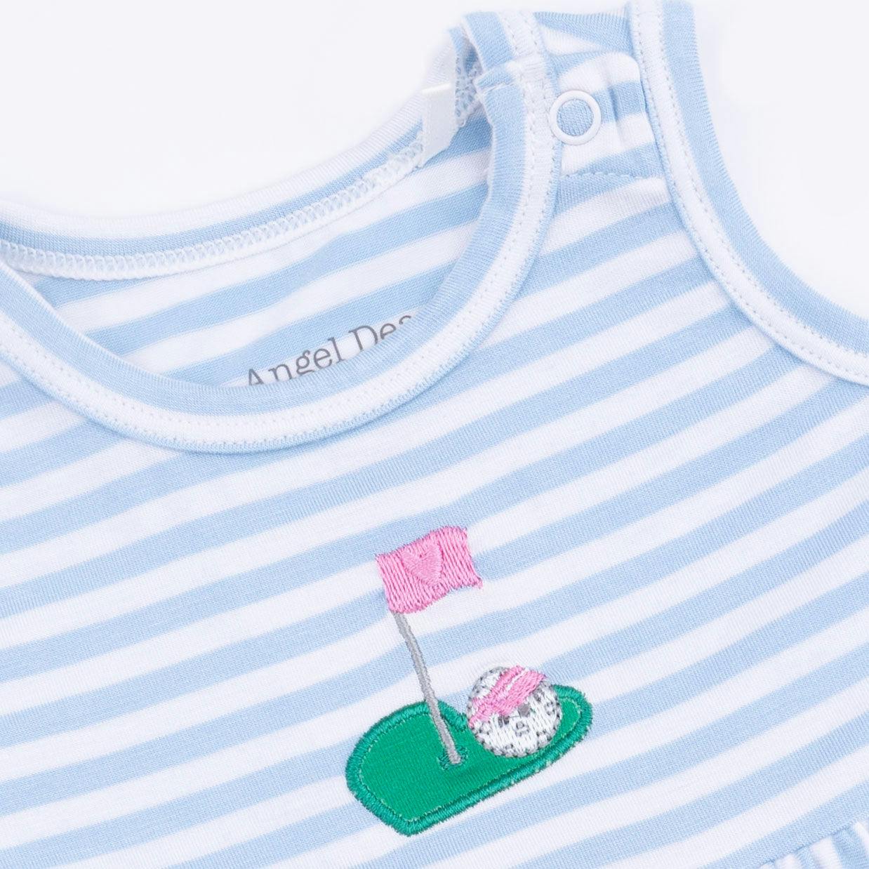 Striped Golf - Tank Bodysuit Dress