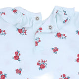 Alyssa Floral - Long Sleeve Ruffle Top and Pant