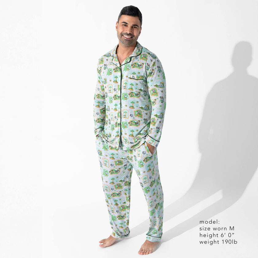 Minecraft: Overworld Dreams Bamboo Men's Pajama Set