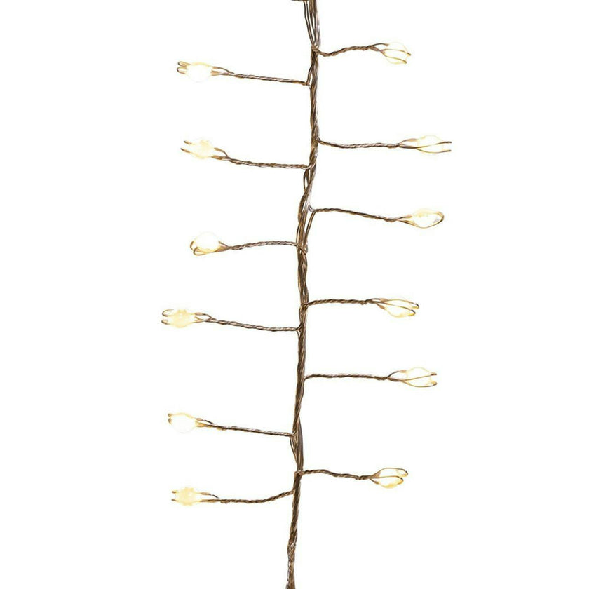 Kurt Adler 300-Light Cluster Garland with Warm White LED Lights
