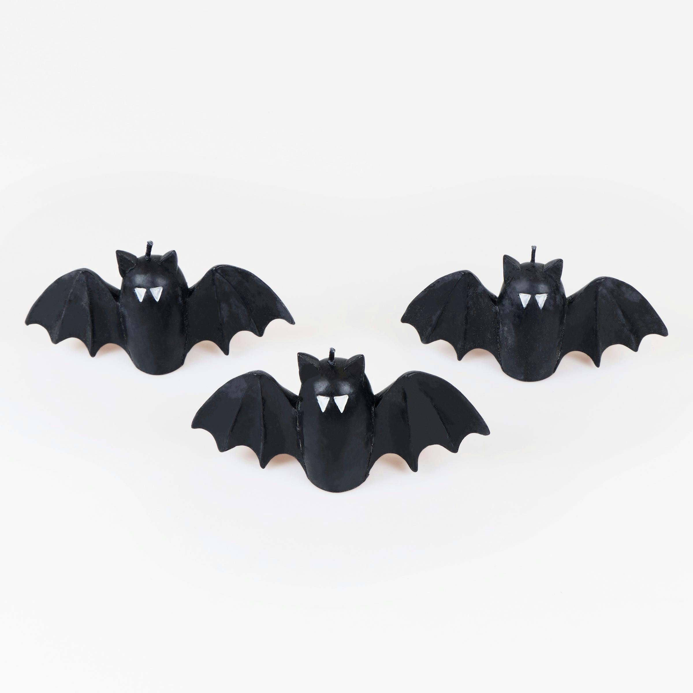 Bat Table Candles