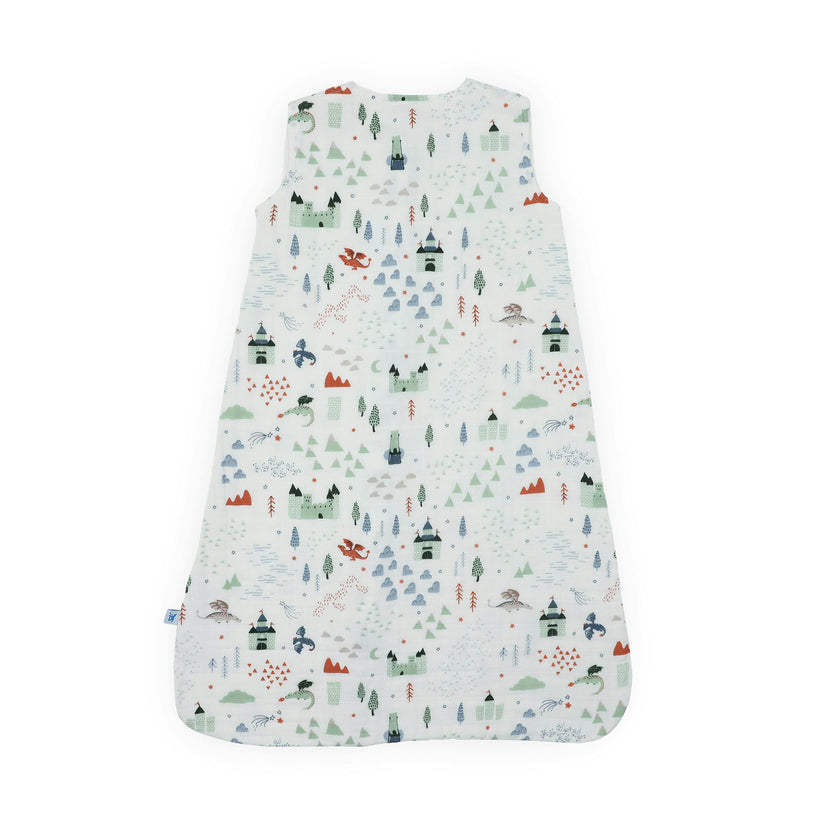 Cotton Muslin Sleep Bag - Dragon Days