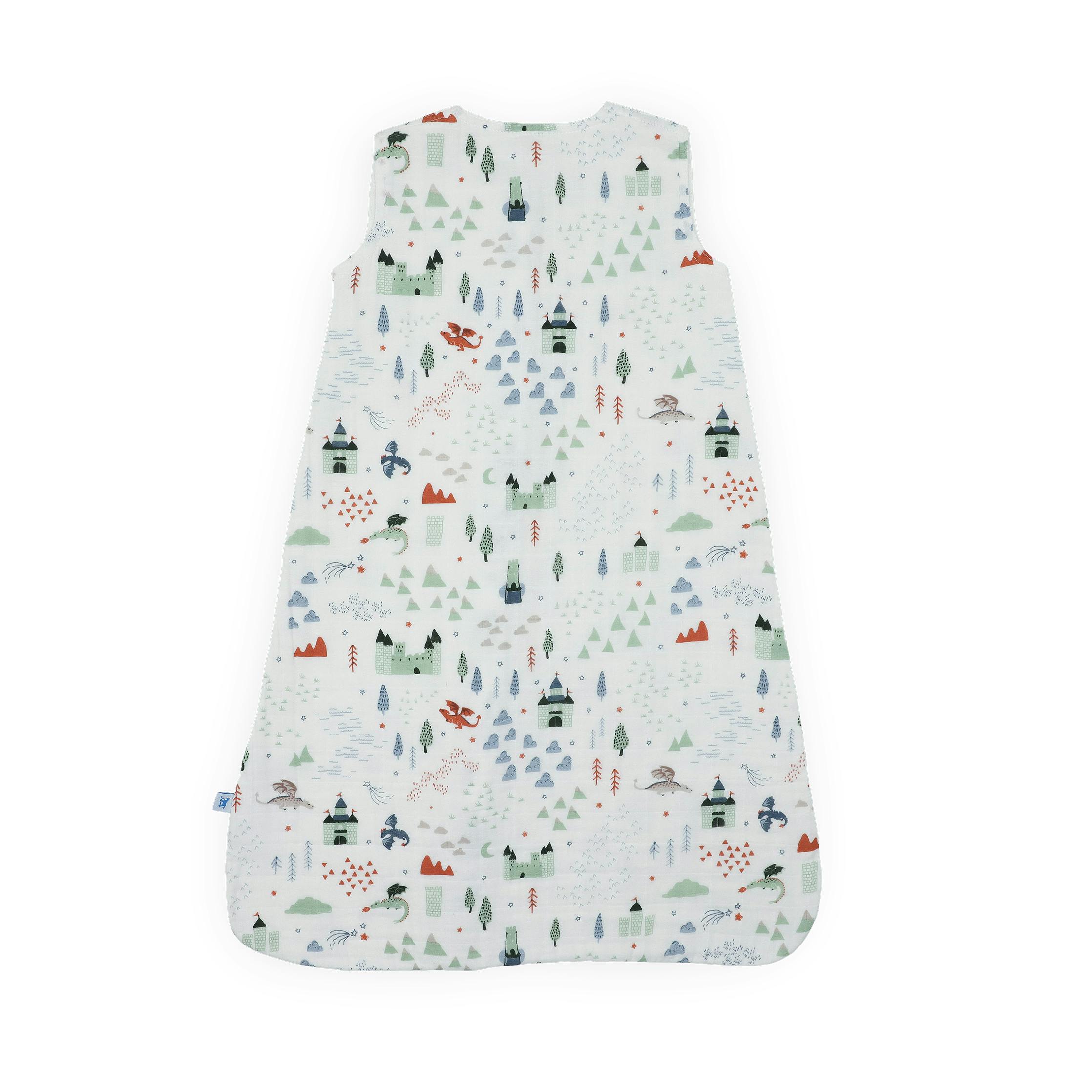 Cotton Muslin Sleep Bag - Dragon Days