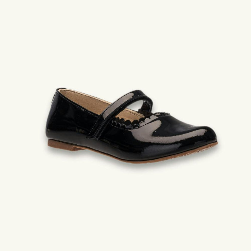 Aria Ballet Flat | Black Patent Leather