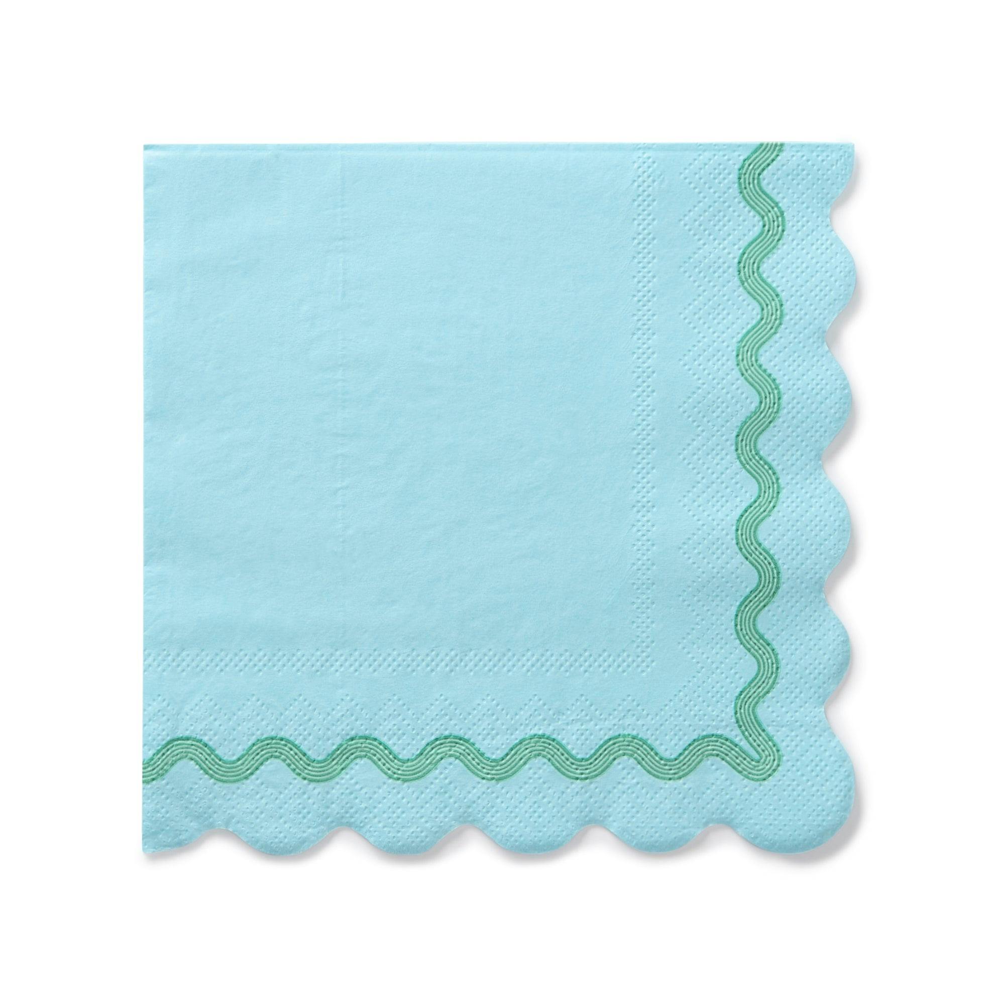 Rainbow Ric Rac Assorted Lunch Napkins (20 count)
